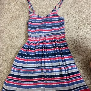 A SO brand striped dress.